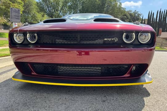 1:18 Dodge Challenger SRT Super Stock Indigo Blue with Red Striping 2021