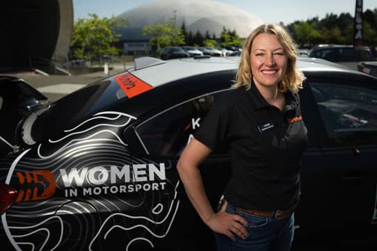 Michelle Reiser Racer Co-Driver Training with Michelle Miller at DirtFish Rally School VIN: N ...