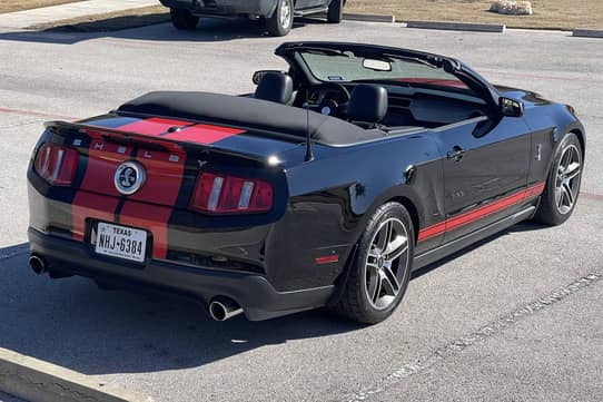 2010 Ford Mustang Shelby GT500 Convertible auction - Cars & Bids