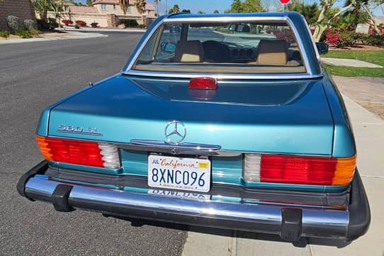 1986 Mercedes-Benz 560SL VIN: WDBBA48D2GA037767 for Sale - Cars & Bids