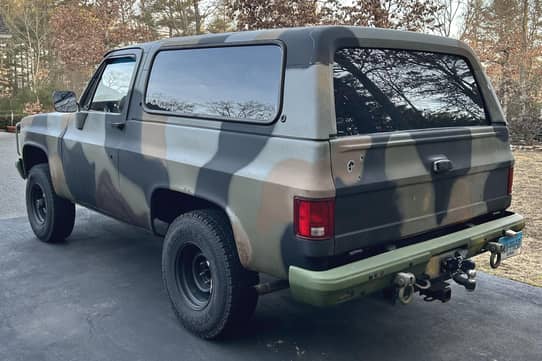 1984 Chevrolet M1009 K5 Blazer 4x4 for Sale Cars Bids