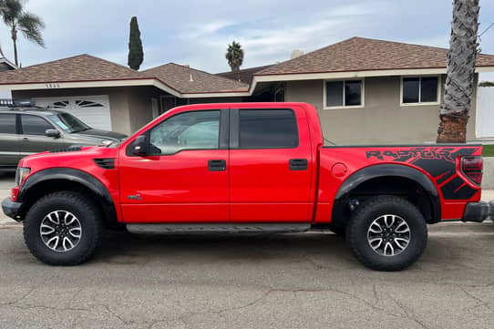 Red Ford Raptor 2012 2012 Ford F-150 SVT Raptor VIN: 1FTFW1R68CFA72605 for Sale - Cars & Bids