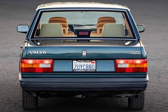 1990 Volvo 740 GL VIN: YV1FA8845L1477674 for Sale Cars Bids