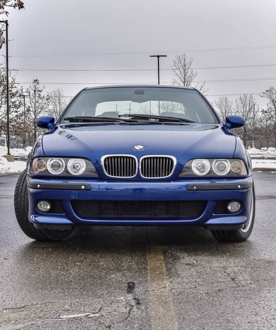 E39 - FS 2002 BMW M5 Le Mans Blue/ Caramel rare