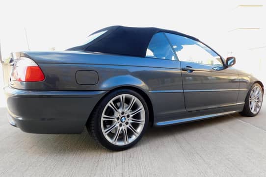04-06 BMW 330ci E46 CONVERTIBLE FRONT HOOD BONNET PANEL ORIENT BLUE LOT533  OEM