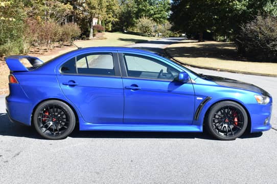 2010 MITSUBISHI LANCER EVOLUTION GSR 0 60 visual data 6
