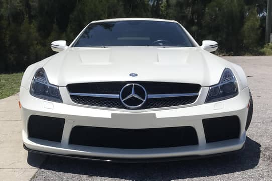 京商別注 1/43 メルセデス ベンツ SL65 AMG 2009 マットホワイト