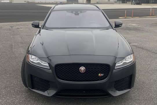 File:2018 Jaguar XF Sportbrake S, rear left (ISWC meet, July 15