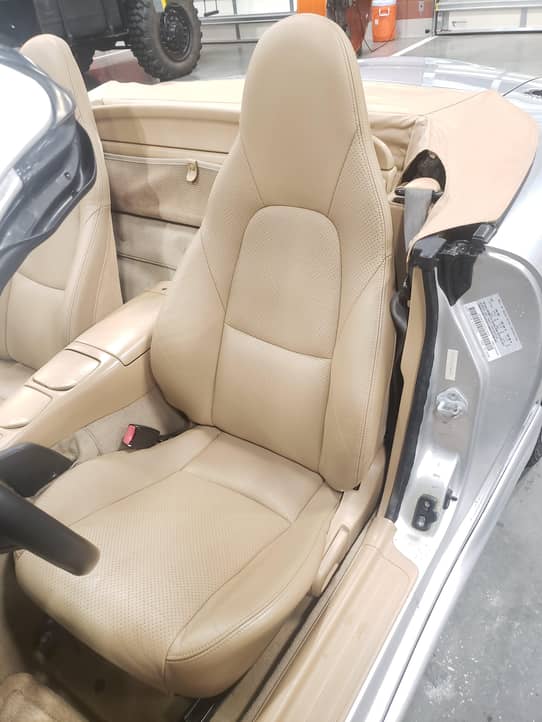 2002 Mazda Mx 5 Miata Ls Auction Cars Bids - Nb Miata Leather Seat Covers