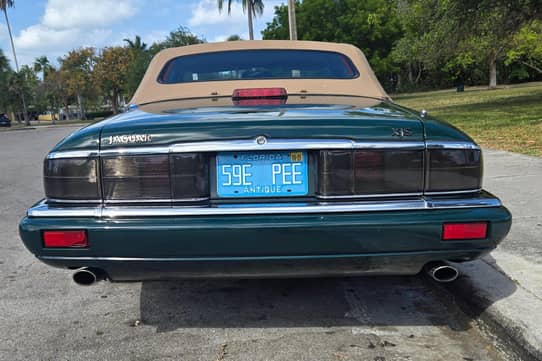 1995 Jaguar XJS Convertible VIN: SAJNX2748SC197850 for Sale