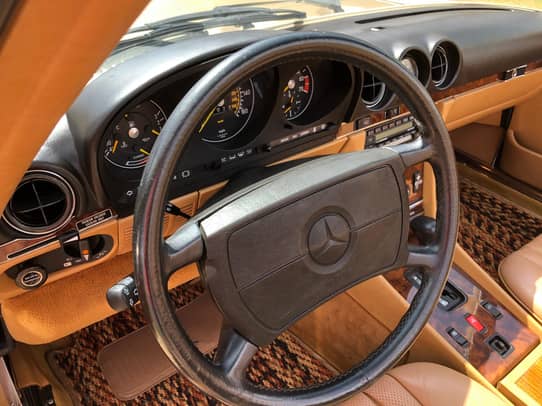 picture 1986 Mercedes 560Sl Interior 1986 mercedes benz 560sl auction cars