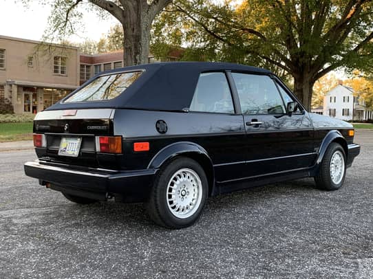 1991 Volkswagen Cabriolet Etienne Aigner Edition auction Cars Bids