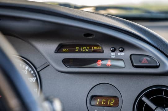 トヨタSUPRA非売パネル時計。当時モノ。 実動品。表面パネル綺麗。激レア品。 1997 Toyota Supra 15th Anniversary Edition VIN: JT2DD82AXV1000298