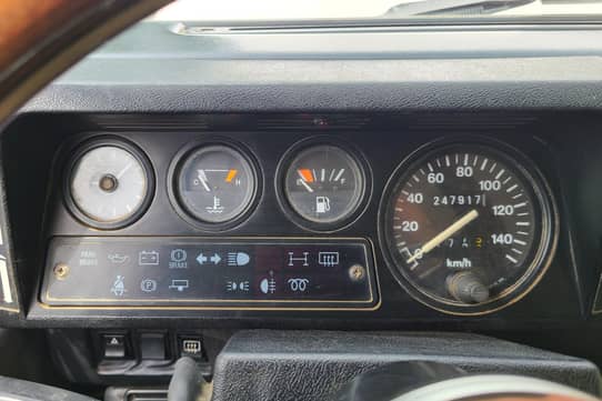 Vintage Car Auto Dash Thermometer Accessories Interior ( Compass ) Made In  Japan