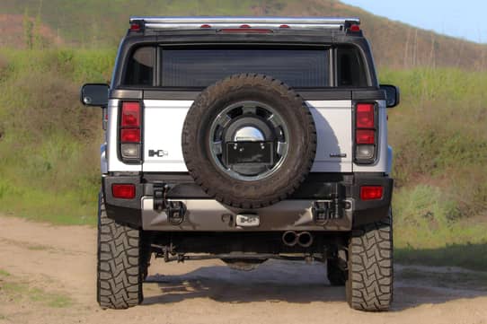 2005-2009 Hummer H2 SUT Rear Hatch Upper Spoiler Molding main image 1