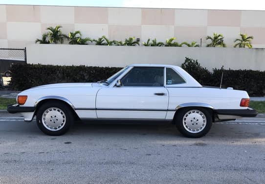 1988 Mercedes-Benz 560SL auction - Cars & Bids