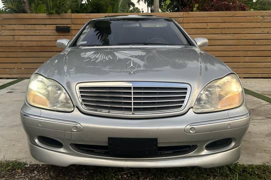 ミッションモデル　ベンツ　Mercedes-Benz S600 シルバー ミッションモデル ベンツ Mercedes-Benz S600 シルバー