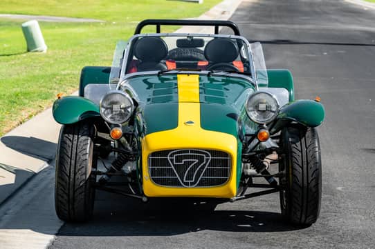 Lotus Caterham Super 7 1/18 ANSON - Cabriolet Vert Anglais 1957 - Occasion Sans Boîte