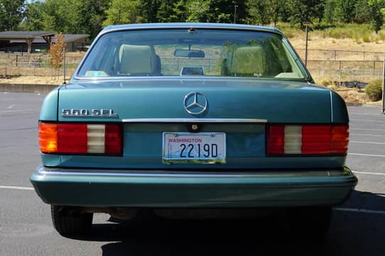 ミニカー Mercedes 560 SEL 1989-91 blue llic Mercedes-Benz 560 SEL W126 1989-1991 Blue 1:43 Minichamps