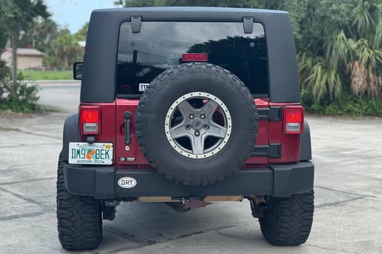 Jwm452 Rear View 2012 Jeep Wrangler Sport 4x4 VIN: 1C4GJWAG3CL103314 for Sale - Cars & Bids