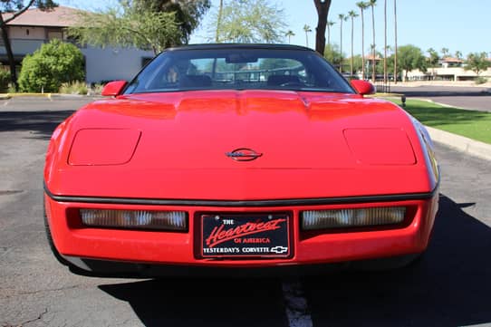 Photo D'époque - CHEVROLET CORVETTE SPORT COUPE 1988, Tirage A.023978