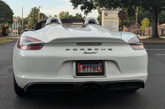 2016 Porsche Boxster Spyder VIN: WP0CC2A88GS152644 for Sale
