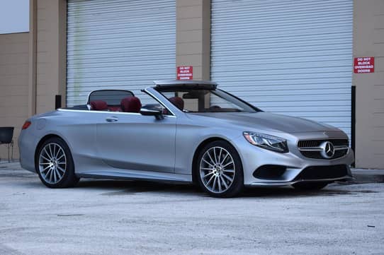 2017 Mercedes-benz S550 Cabriolet Auction - Cars & Bids