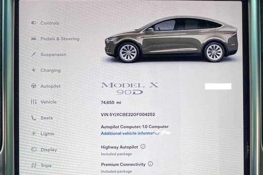 Tesla model x deals brochure