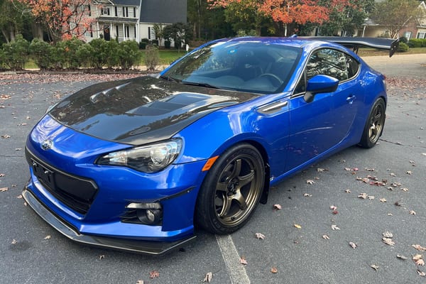 2016 Subaru BRZ Limited: market value and price history