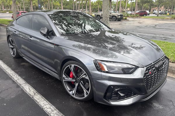 2024 Audi RS5 Sportback: market value and price history