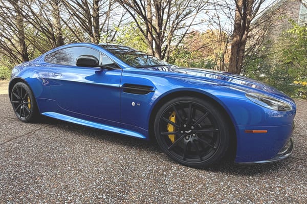 2015 Aston Martin V12 Vantage S: market value and price history