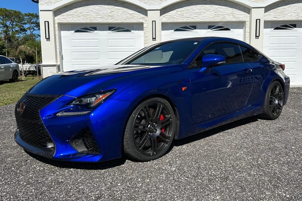 2017 Lexus RC F: market value and price history