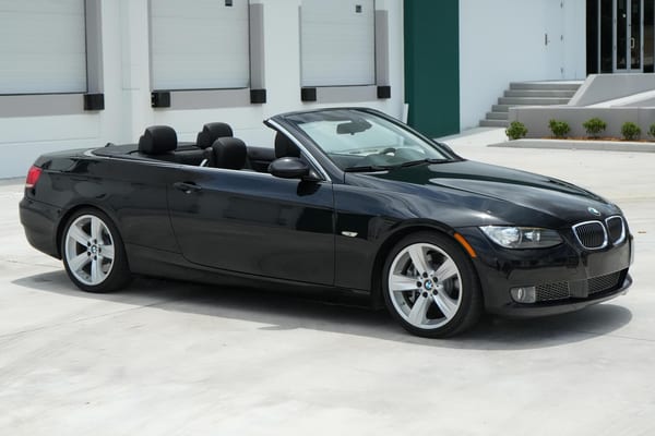 2007 BMW 335i Convertible: market value and price history
