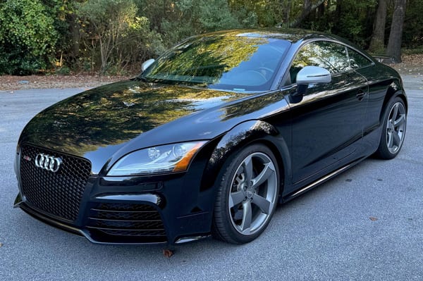 2013 Audi TT RS: market value and price history