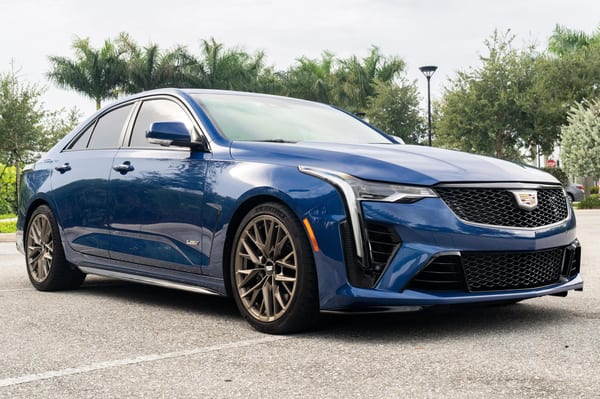 2023 Cadillac CT4-V Blackwing: market value and price history