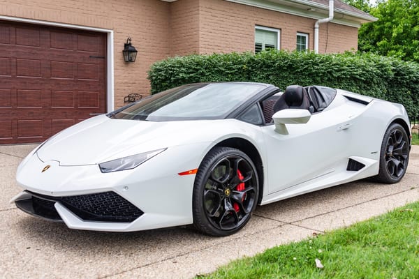 Lamborghini Huracan LP 610-4 Spyder: market value and price history