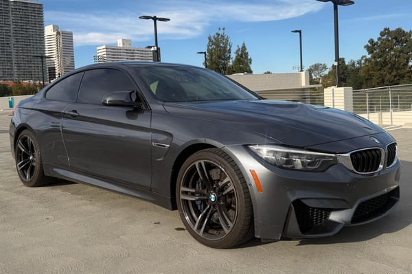 2018 BMW M4 Coupe: market value and price history
