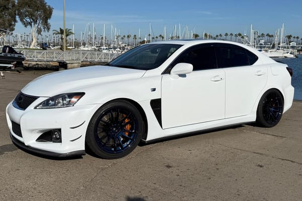 Lexus IS-F: market value and price history