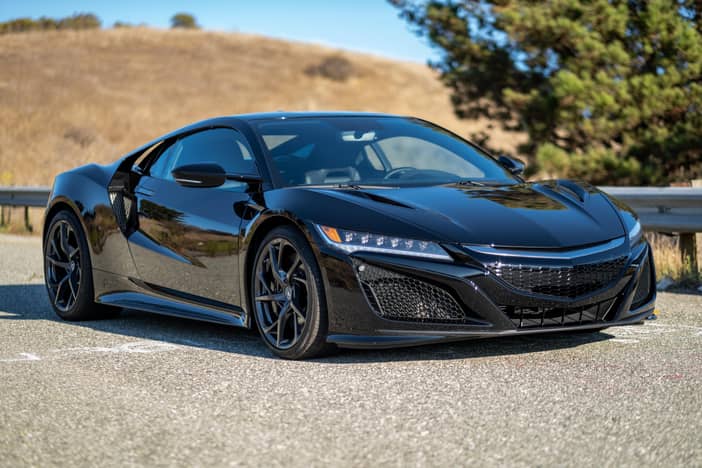 Acura NSX 2020 синяя