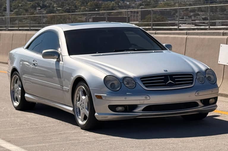 2001 Mercedes-Benz CL600 on cars&bids