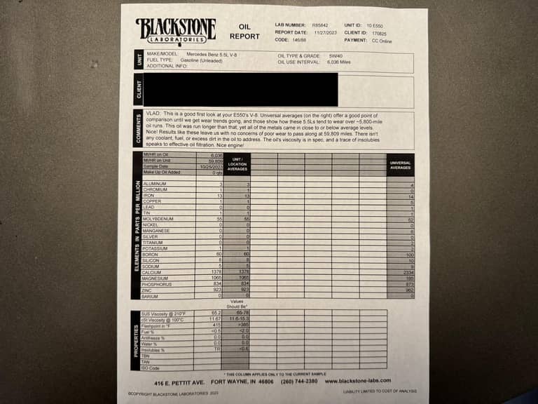 Service records (with personal info covered)