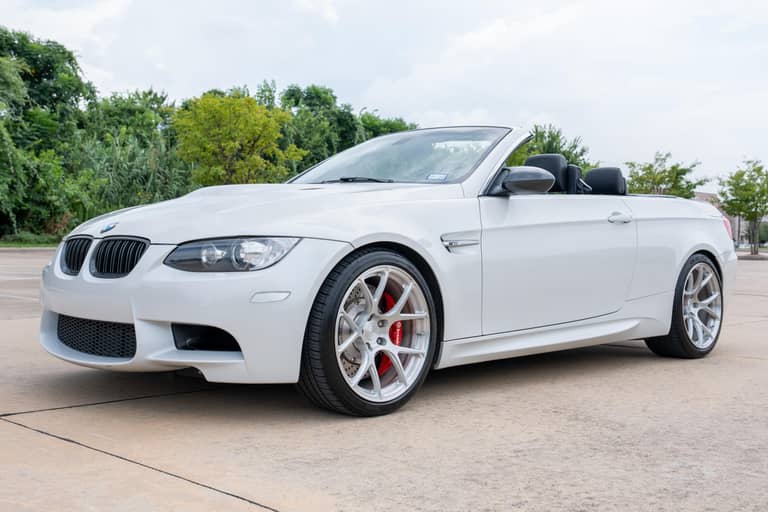 2012 BMW M3 Convertible: market value and price history
