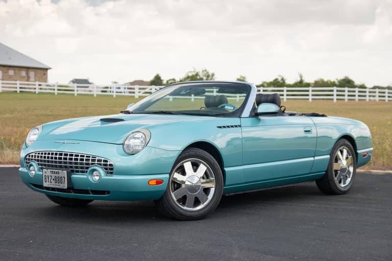 2002 Ford Thunderbird on cars&bids