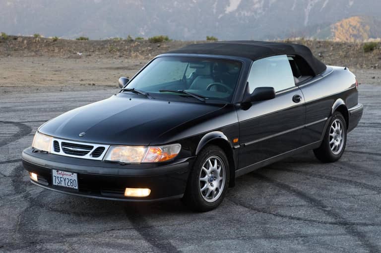 2000 Saab 9-3 Convertible on cars&bids