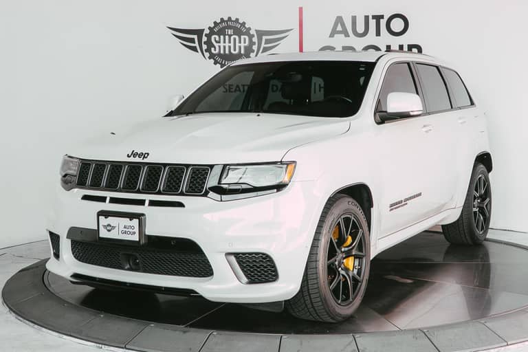 2018 Jeep Grand Cherokee Trackhawk on cars&bids