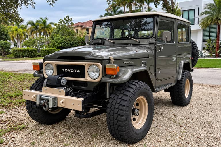 1980 Toyota Land Cruiser FJ40 350ci Chevrolet V8 Swap on cars&bids