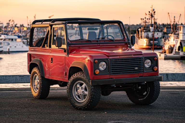 1995 Land Rover Defender 90 NAS Soft Top on cars&bids