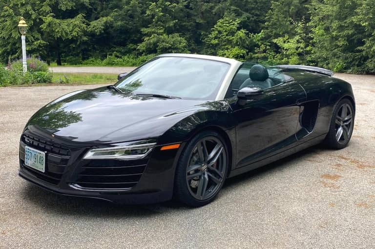 2014 Audi R8 Spyder on cars&bids