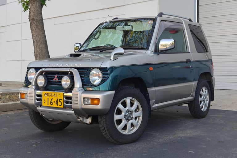 1998 Mitsubishi Pajero Mini Anniversary Limited-X 4x4 on cars&bids