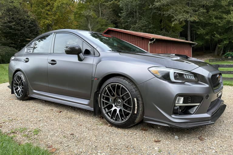 2015 Subaru WRX STI Limited on cars&bids